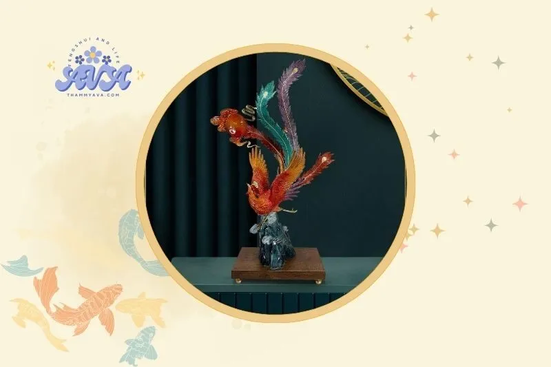 Hướng dẫn đặt tượng phượng hoàng phong thủy đúng cách
