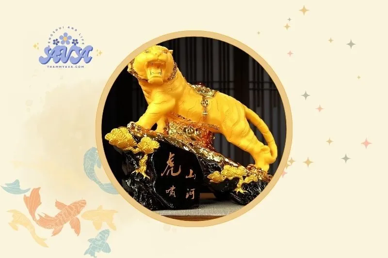 Cách đặt tượng Hổ phong thủy đúng vị trí để phát huy công năng