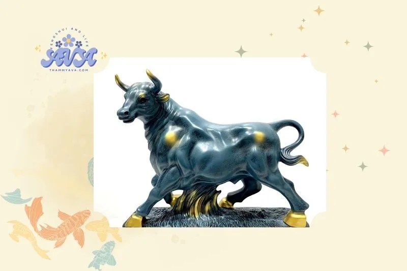 Tượng Bò phong thuỷ là gì? Ý nghĩa và công dụng nổi bật