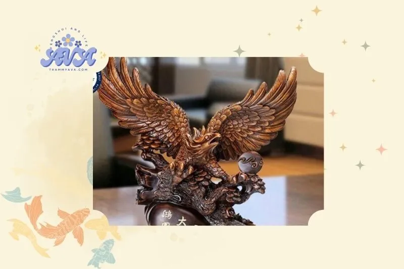 Ý nghĩa và công dụng của Tượng Chim Đại Bàng phong thuỷ