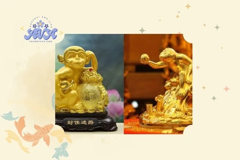 Ý nghĩa tượng khỉ phong thủy đối với cuộc sống và công danh