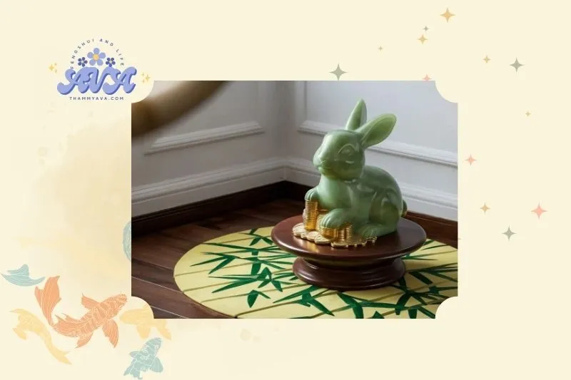 Ý nghĩa phong thủy của tượng Thỏ Ngọc