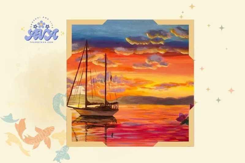 Các loại tranh cảnh biển phong thủy phổ biến