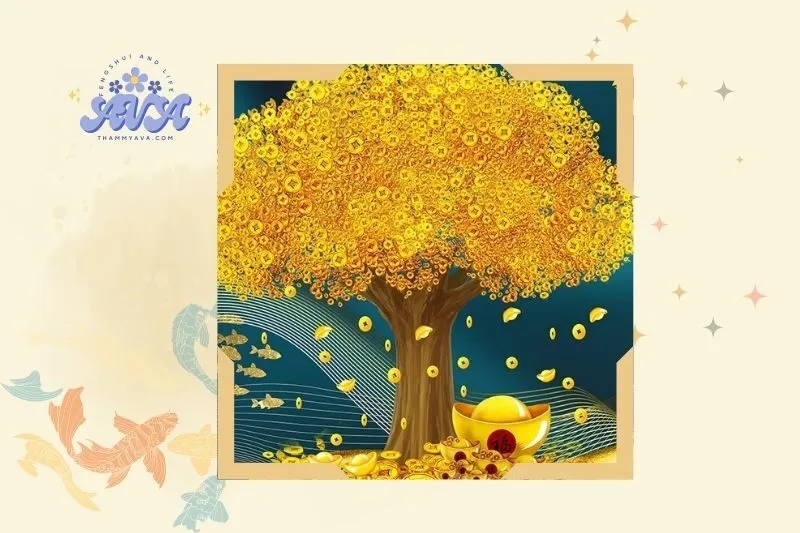 Các loại tranh cây tiền phong thủy phổ biến