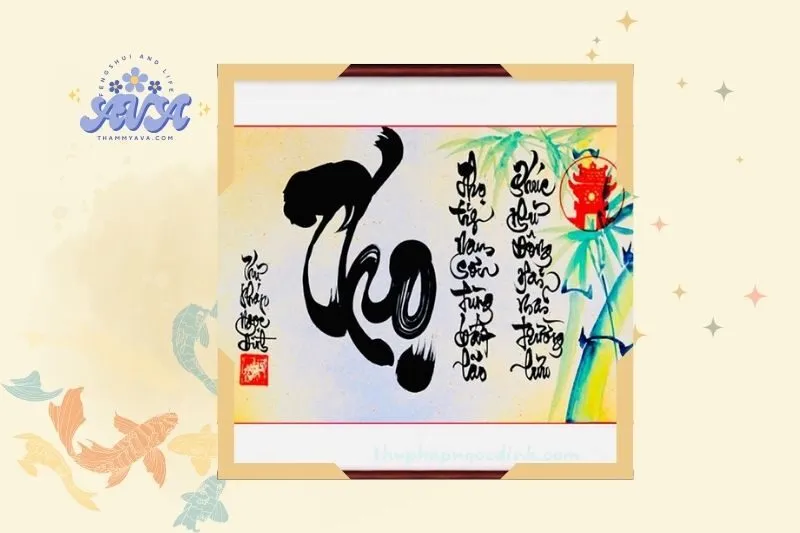 Các loại tranh chữ Thọ phổ biến hiện nay