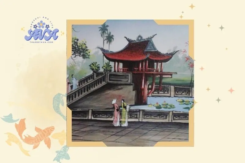 Các Loại Tranh Chùa Một Cột Phong Thủy Phổ Biến