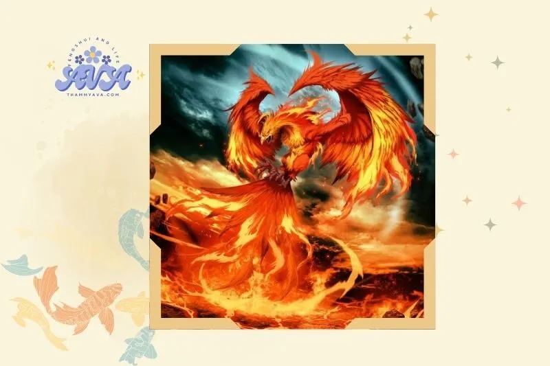 Các Loại Tranh Phượng Hoàng Phong Thủy Phổ Biến