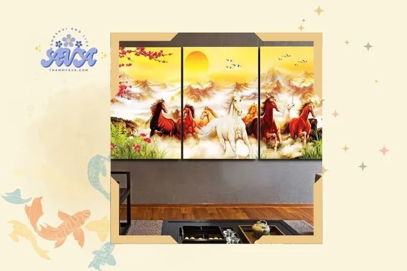 Các loại tranh phong thủy phổ biến cho phòng làm việc