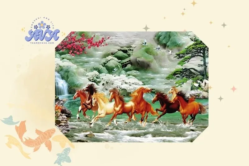 Cách treo tranh mã đáo thành công đúng phong thủy