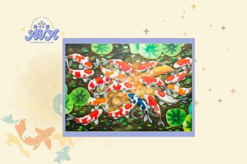 Tranh Cá Chép Phong Thủy Hợp Với Tuổi Nào? Mệnh Nào?