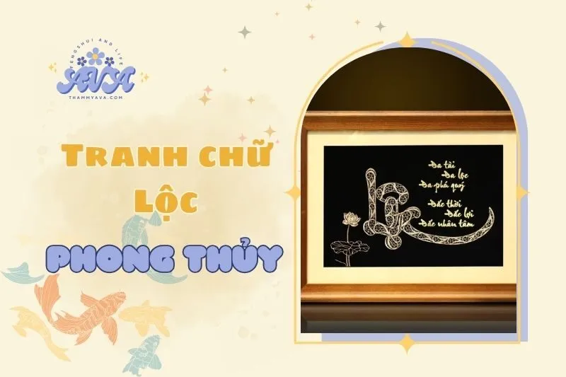 Tranh Chữ Lộc Phong Thủy 2025: Ý Nghĩa, Cách Đặt, Hợp Tuổi