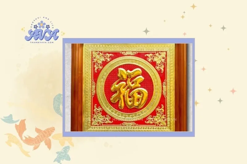 Những lưu ý khi chọn tranh chữ Phúc để phù hợp với tuổi và mệnh gia chủ