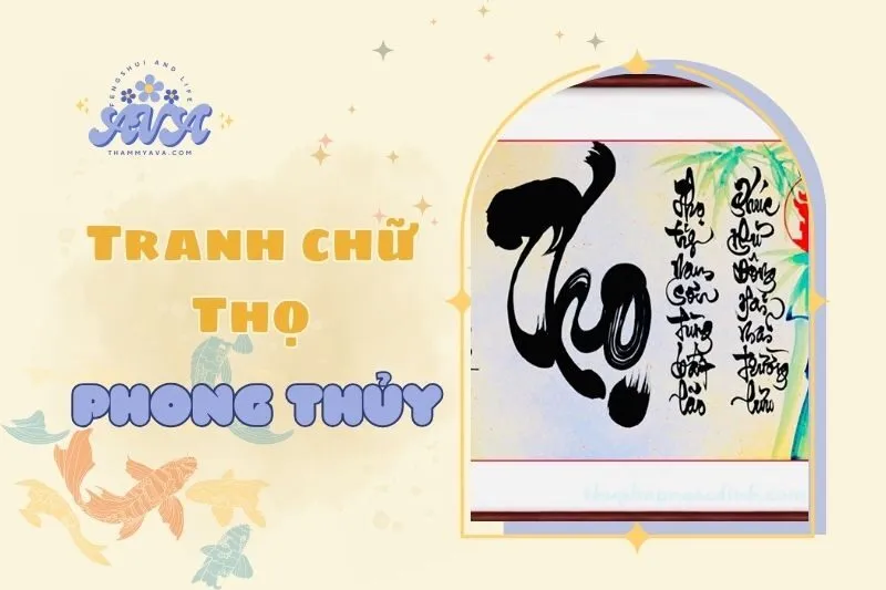 Tranh Chữ Thọ Phong Thủy 2025: Ý Nghĩa, Cách Đặt và Các Loại Tranh