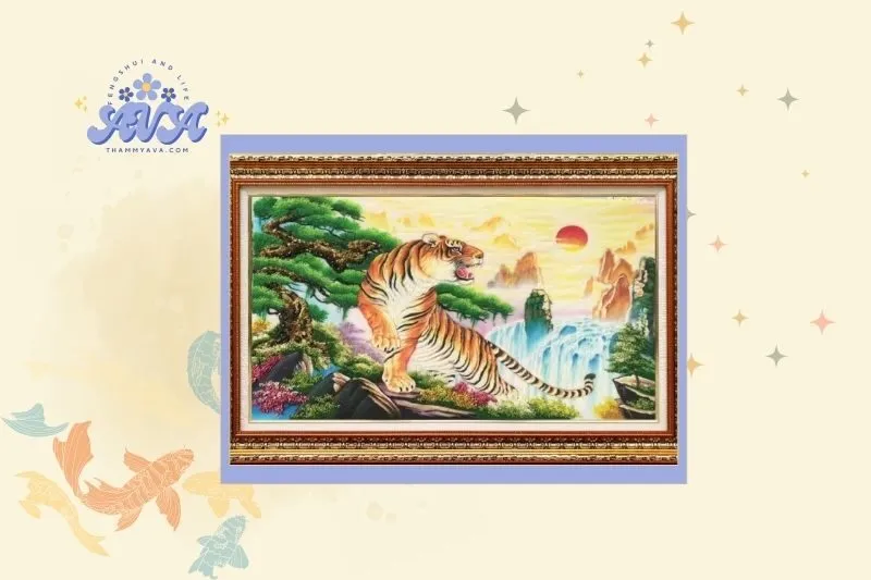 Những Tuổi Hợp và Không Hợp Khi Treo Tranh Con Hổ