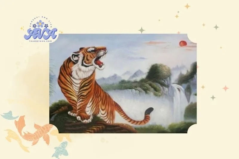Ý Nghĩa của Tranh Con Hổ Phong Thủy