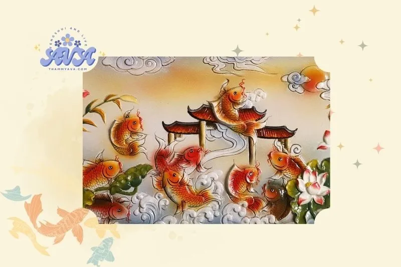 Tranh Cửu Ngư Quần Hội là gì?