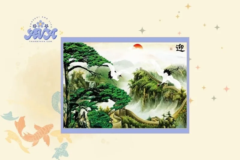 Cách Chọn Tranh Đồi Núi Phù Hợp Với Mệnh Của Gia Chủ