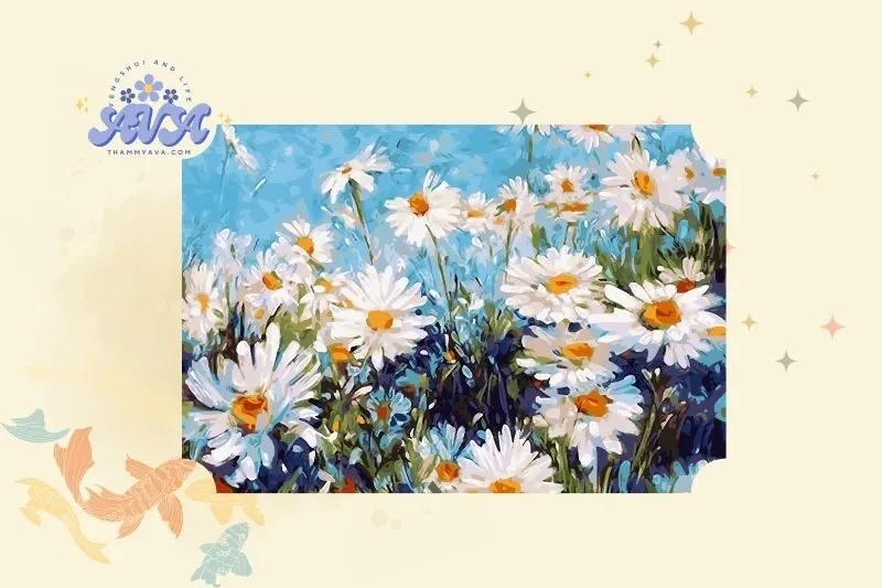 Ý Nghĩa Của Tranh Hoa Cúc Phong Thủy