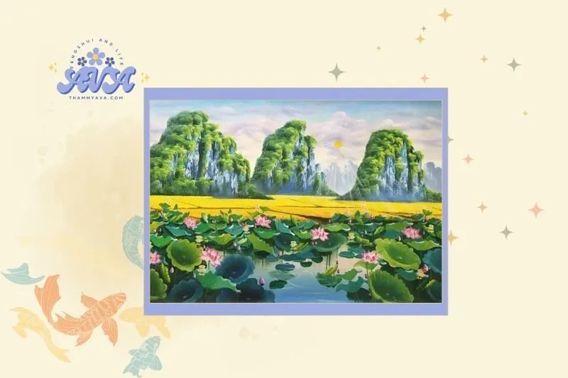 Tranh Hoa Sen Phù Hợp Với Những Tuổi Nào?