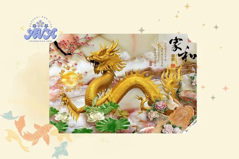 Tranh Rồng Bay Phong Thủy Là Gì và Ý Nghĩa Trong Phong Thủy?