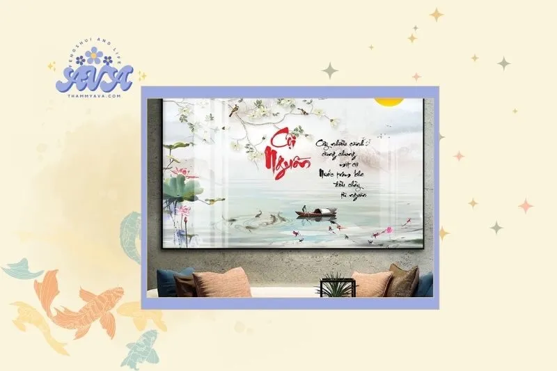 Cách Chọn Tranh Thư Pháp Phong Thủy Hợp Tuổi và Hướng