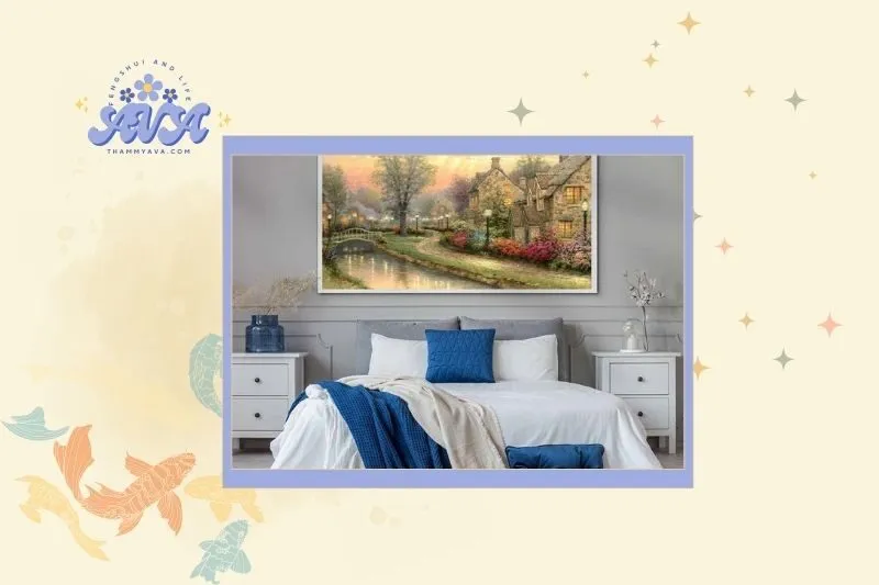 Cách chọn tranh treo phòng ngủ hợp phong thủy