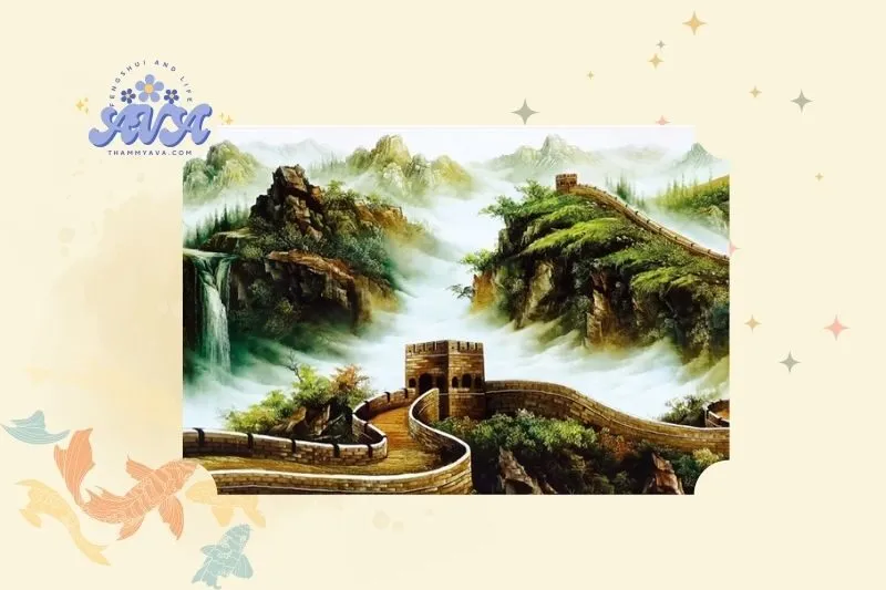 Ý Nghĩa Của Tranh Vạn Lý Trường Thành Phong Thủy